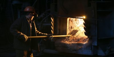 a person that is on fire