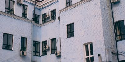 a large brick building
